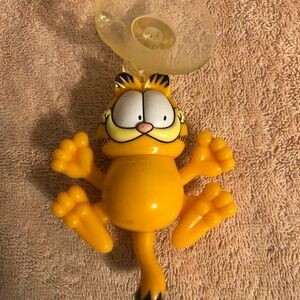 Paws Garfield Suction Cup Pull String Climbing & Moving Cat 4” Works